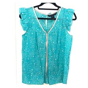 MARC BY MARC JACOBS Silk Blue Blouse